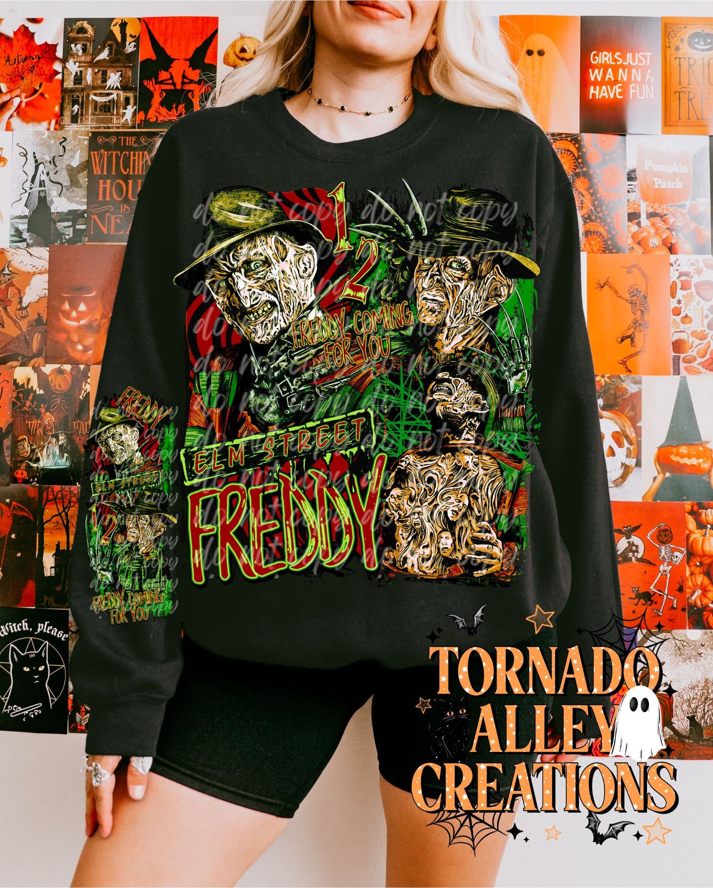 Horror Nightmare Crewneck