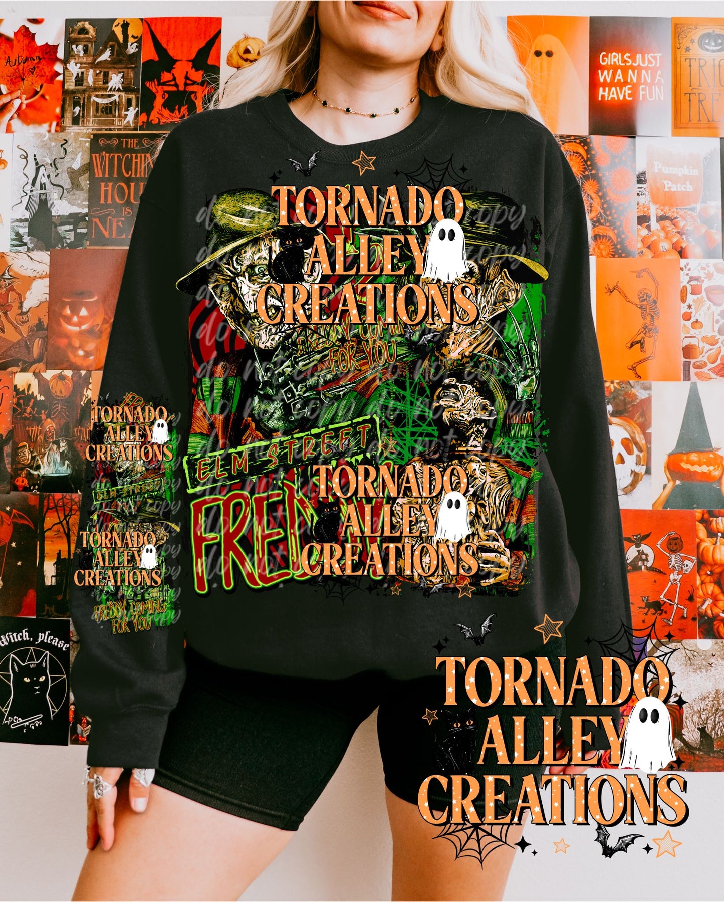 Horror Nightmare Crewneck