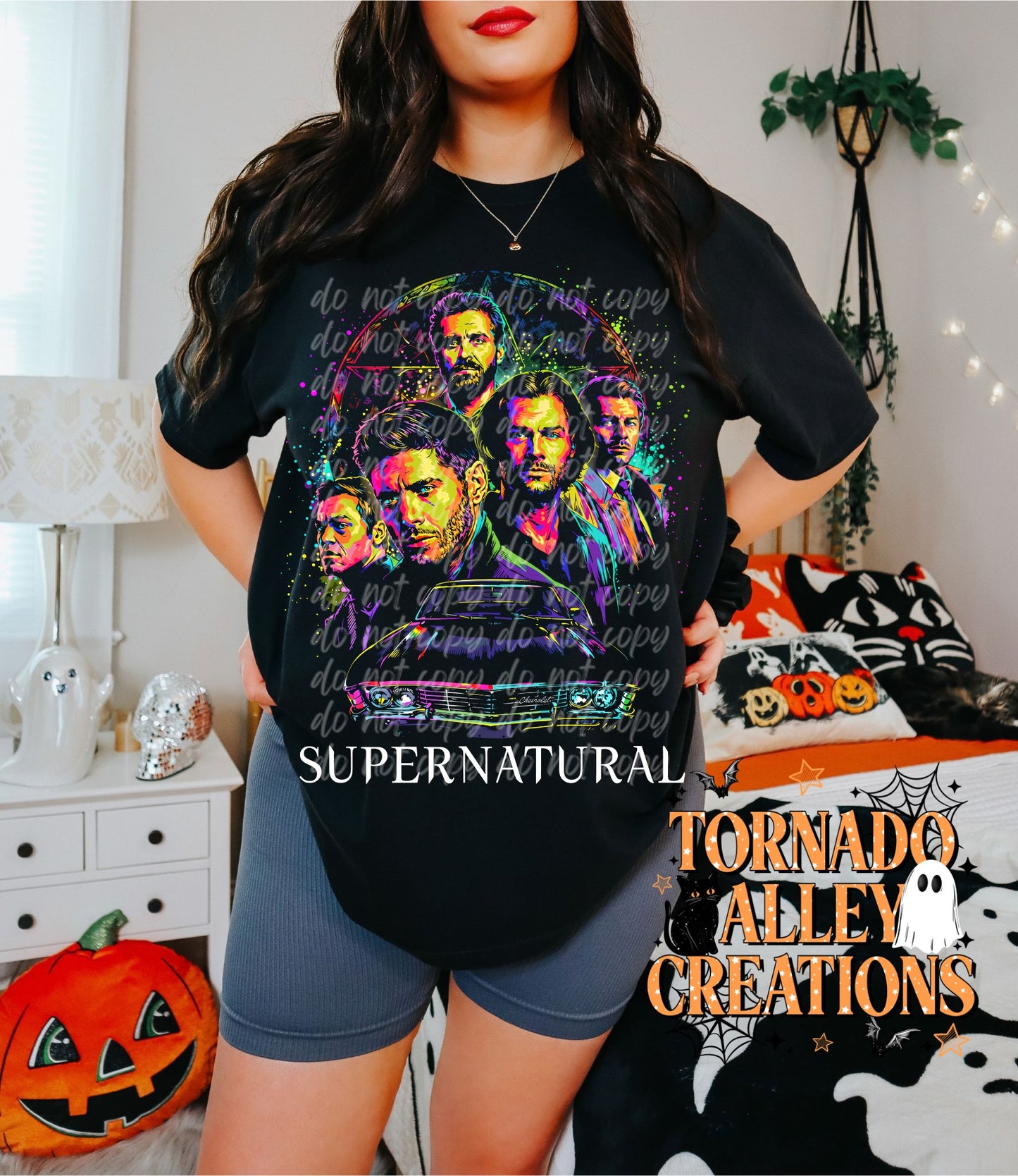 Neon Hunting Brothers Tee