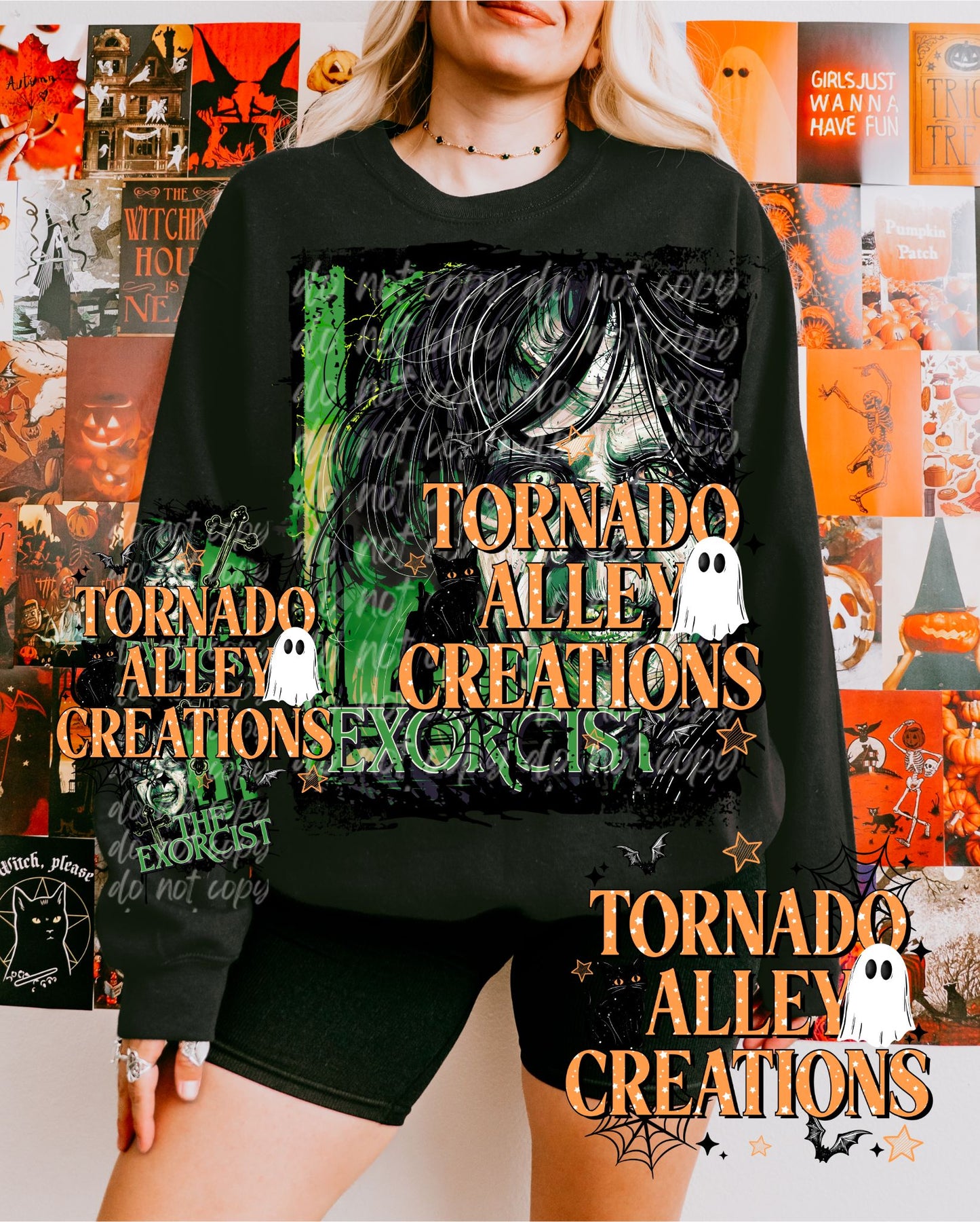 Horror Haunting Crewneck