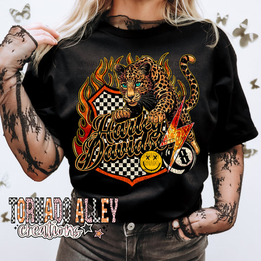 Edgy Cheetah Tee