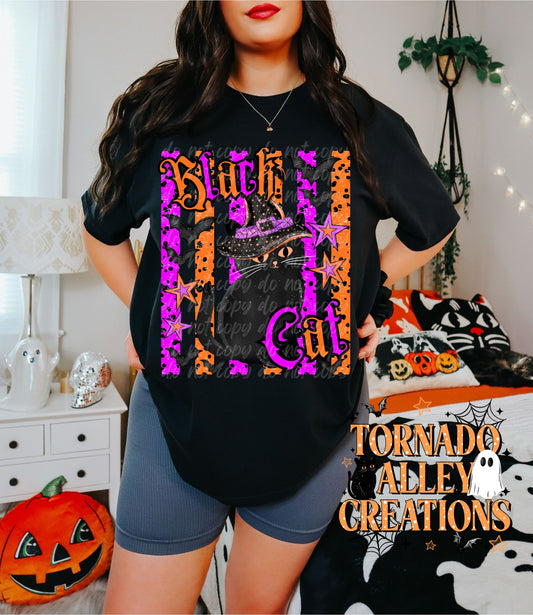 Black Cat Tee