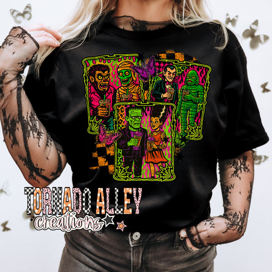 Spooky Monsters Tee