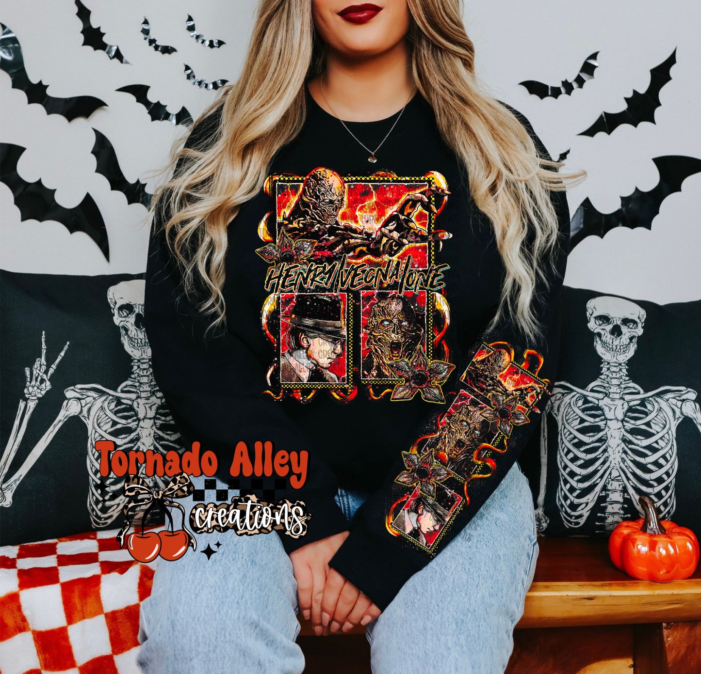 Spooky Monster Crewneck