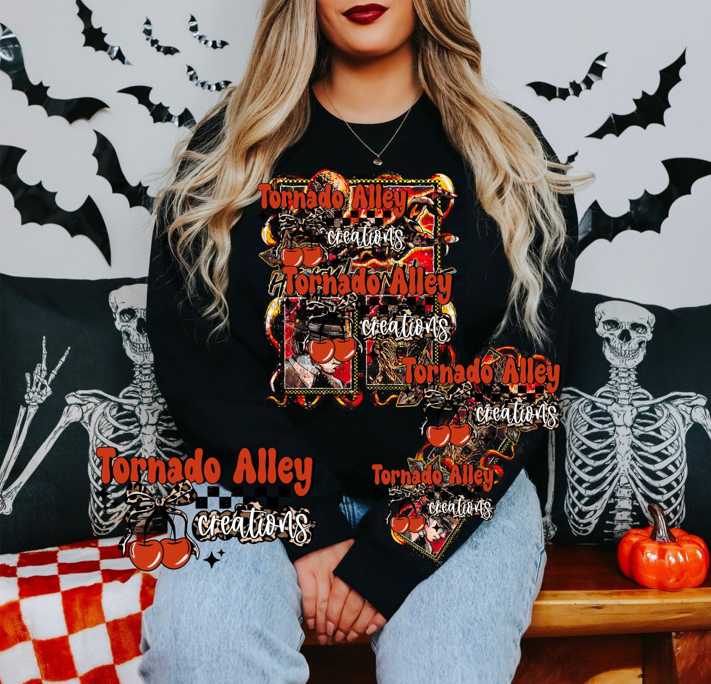 Spooky Monster Crewneck