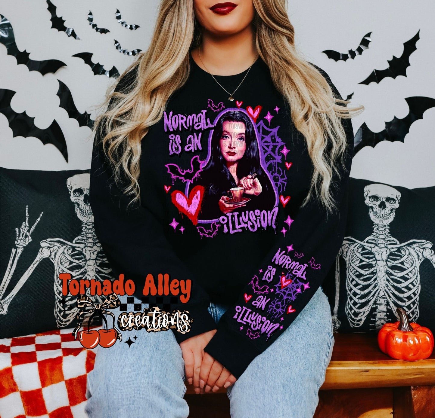 Normal is an Illusion Crewneck