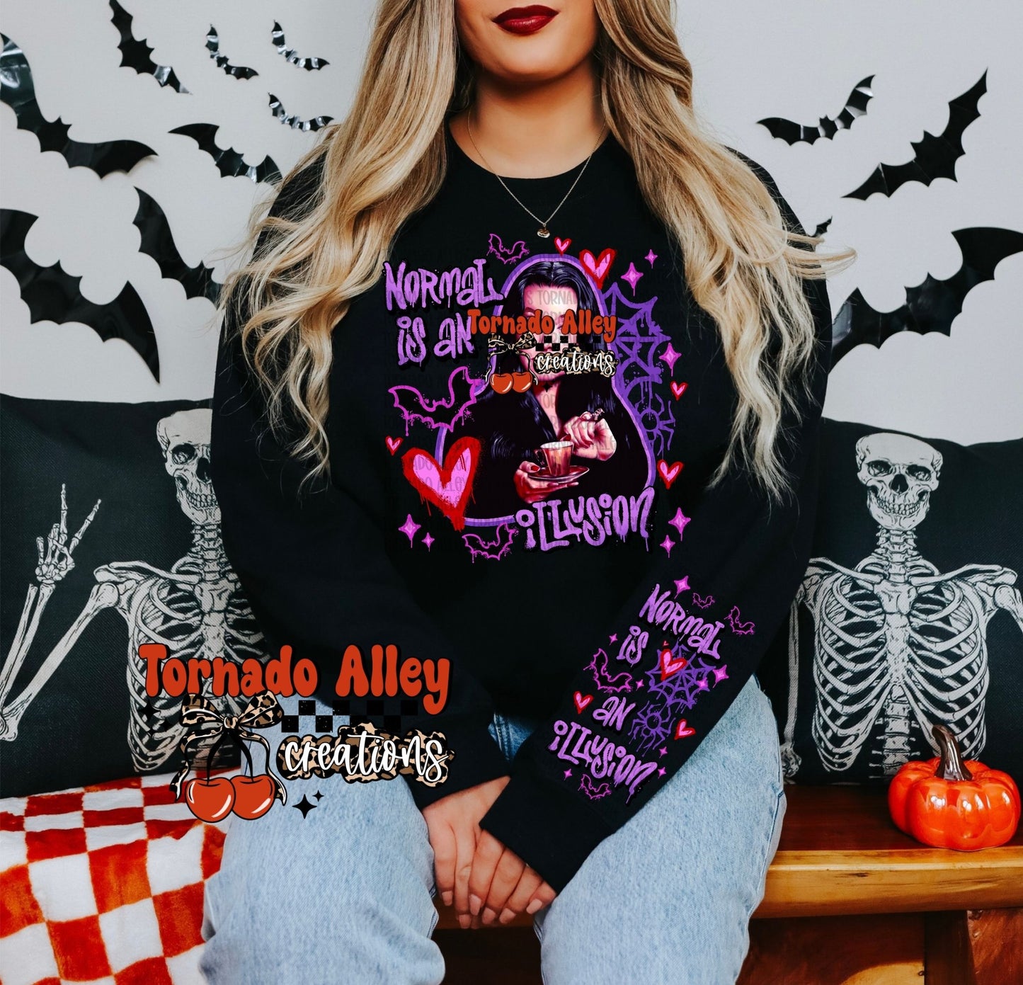 Normal is an Illusion Crewneck