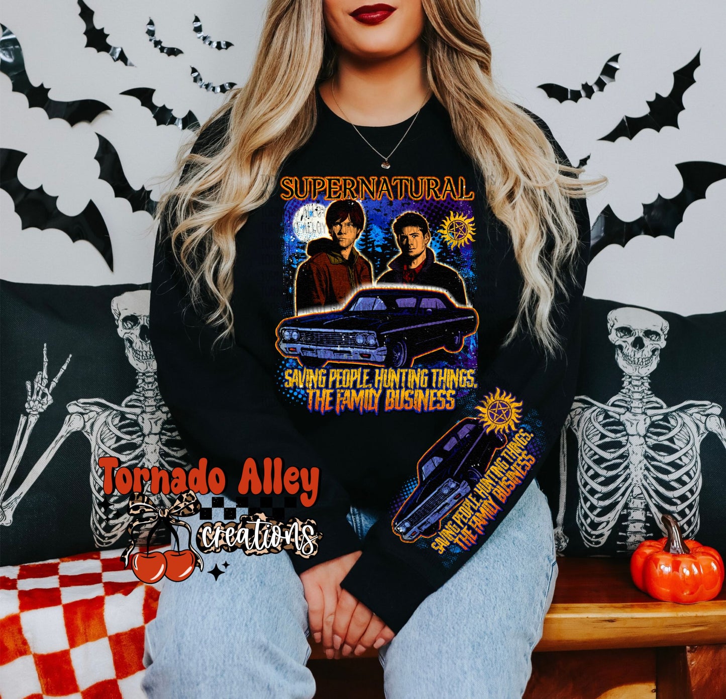 Saving People Crewneck