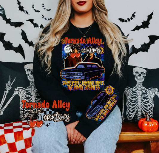 Saving People Crewneck