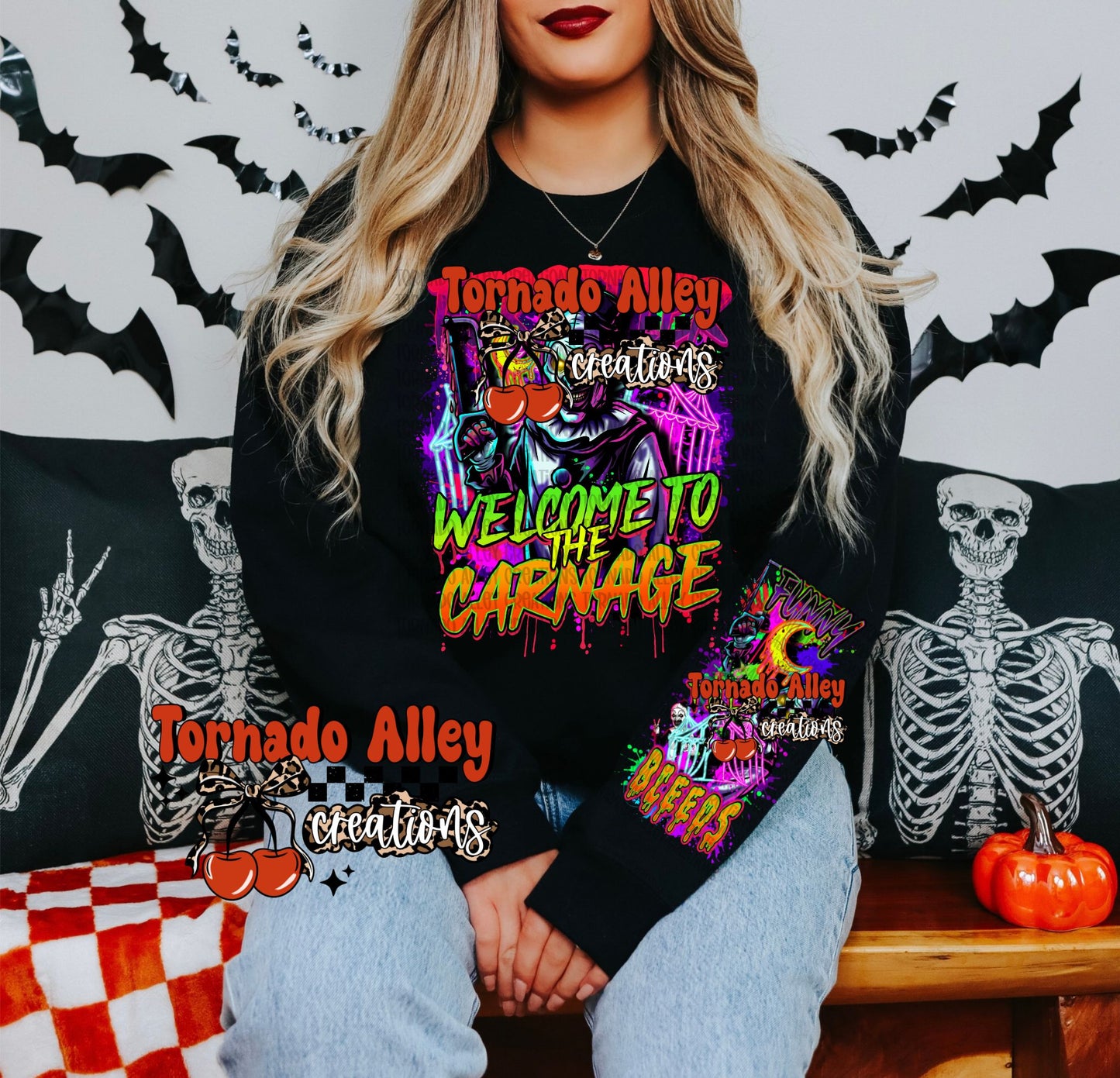 Welcome to the Carnage Crewneck