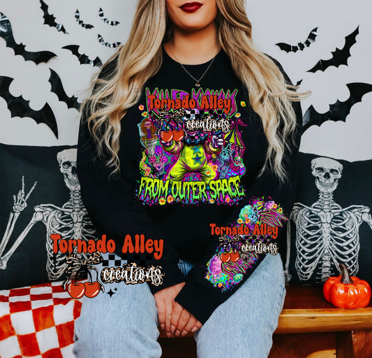 Spooky Space Clown Crewneck