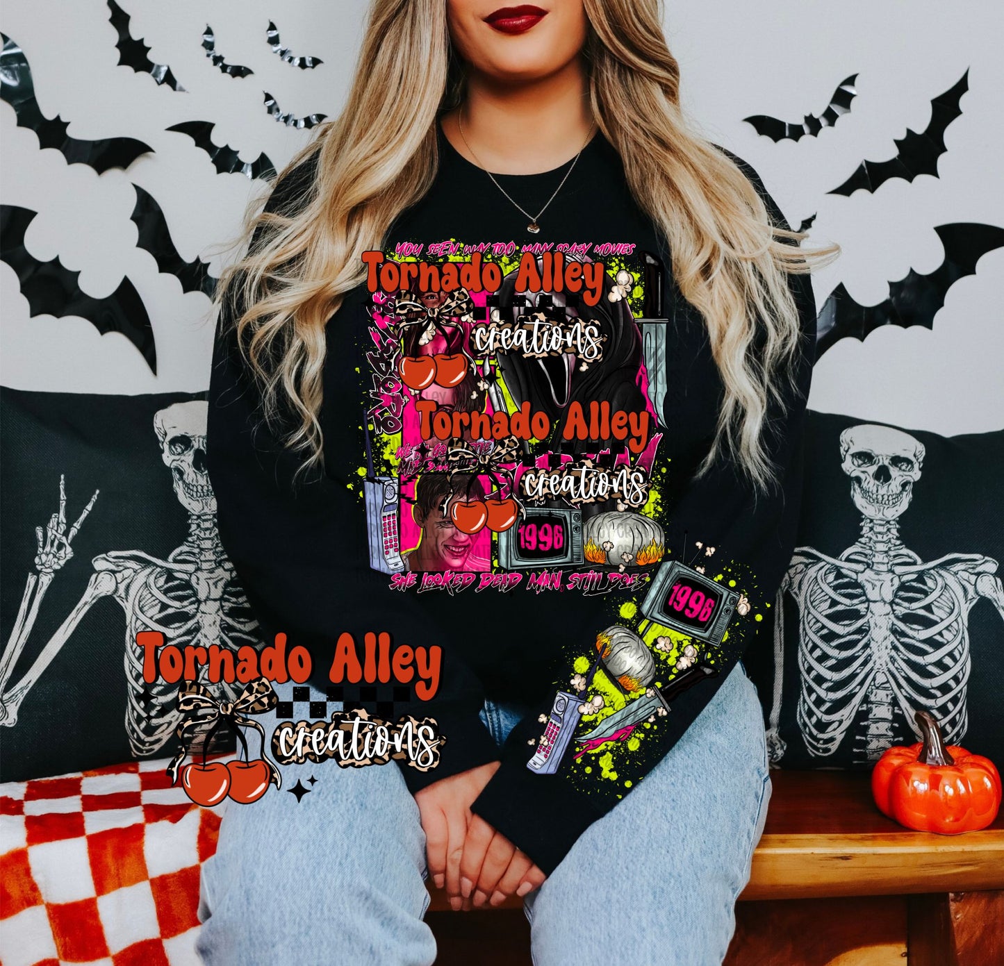 Neon Slasher Crewneck