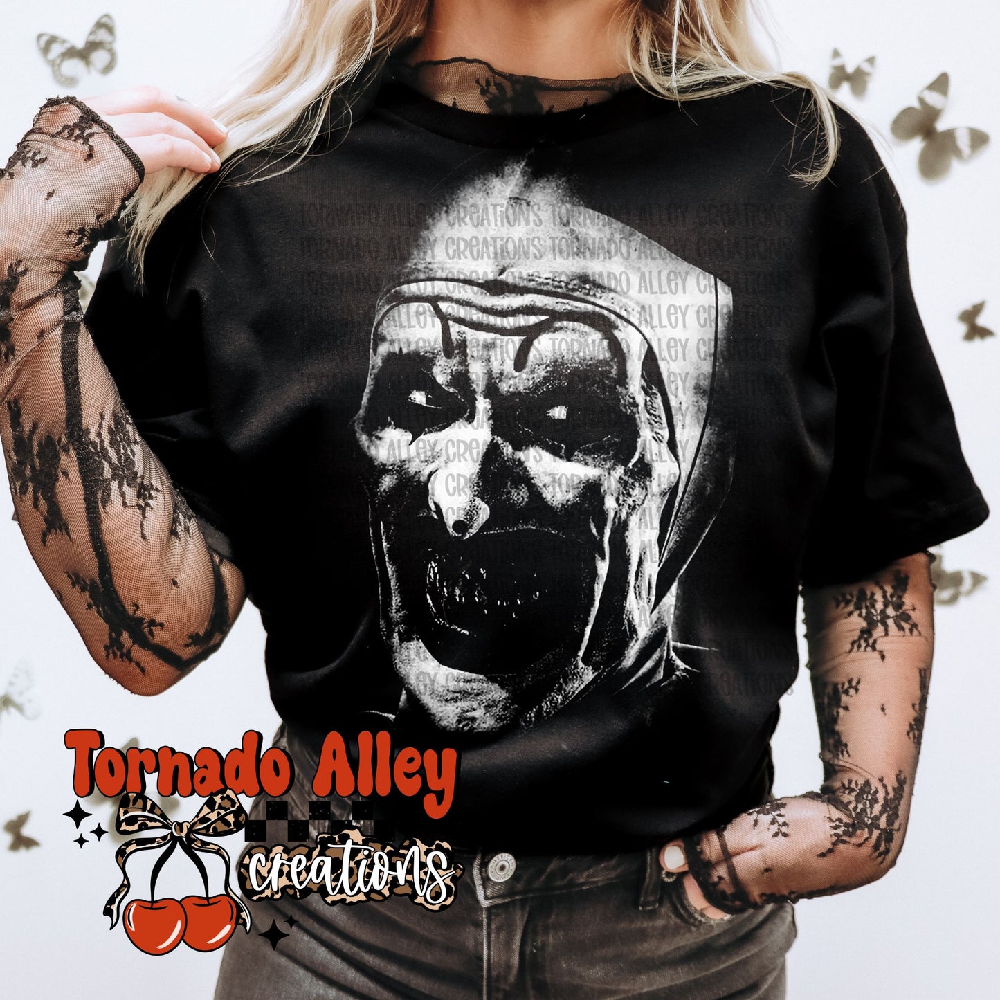 Spooky Horror Half-Tone Tee