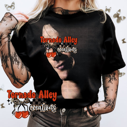 Spooky Vampire Half-Tone Tee