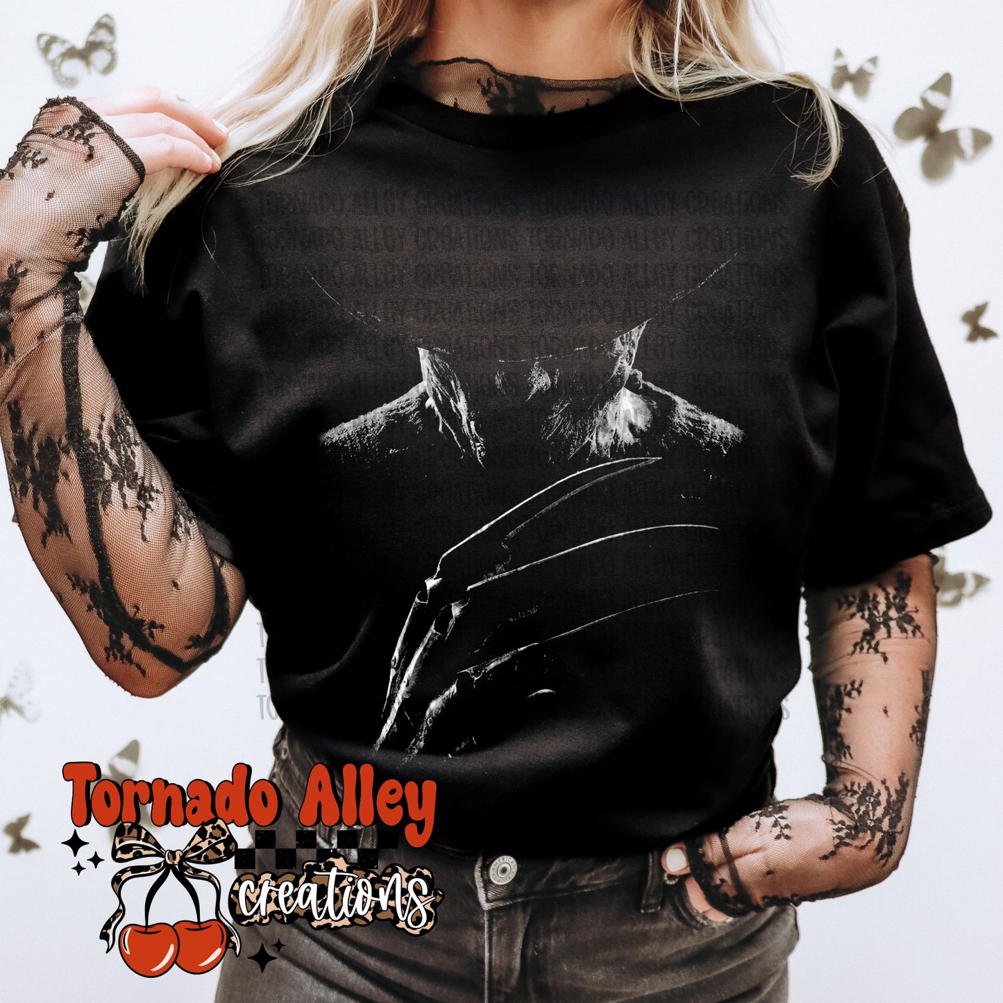 Retro Horror Half-Tone Tee