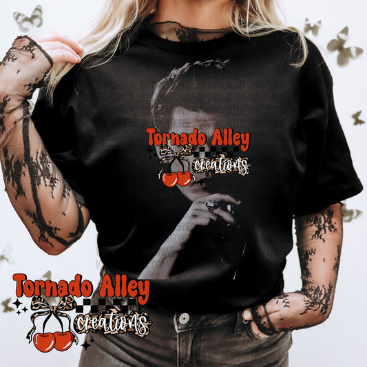 Retro Vampire Half-Tone Tee