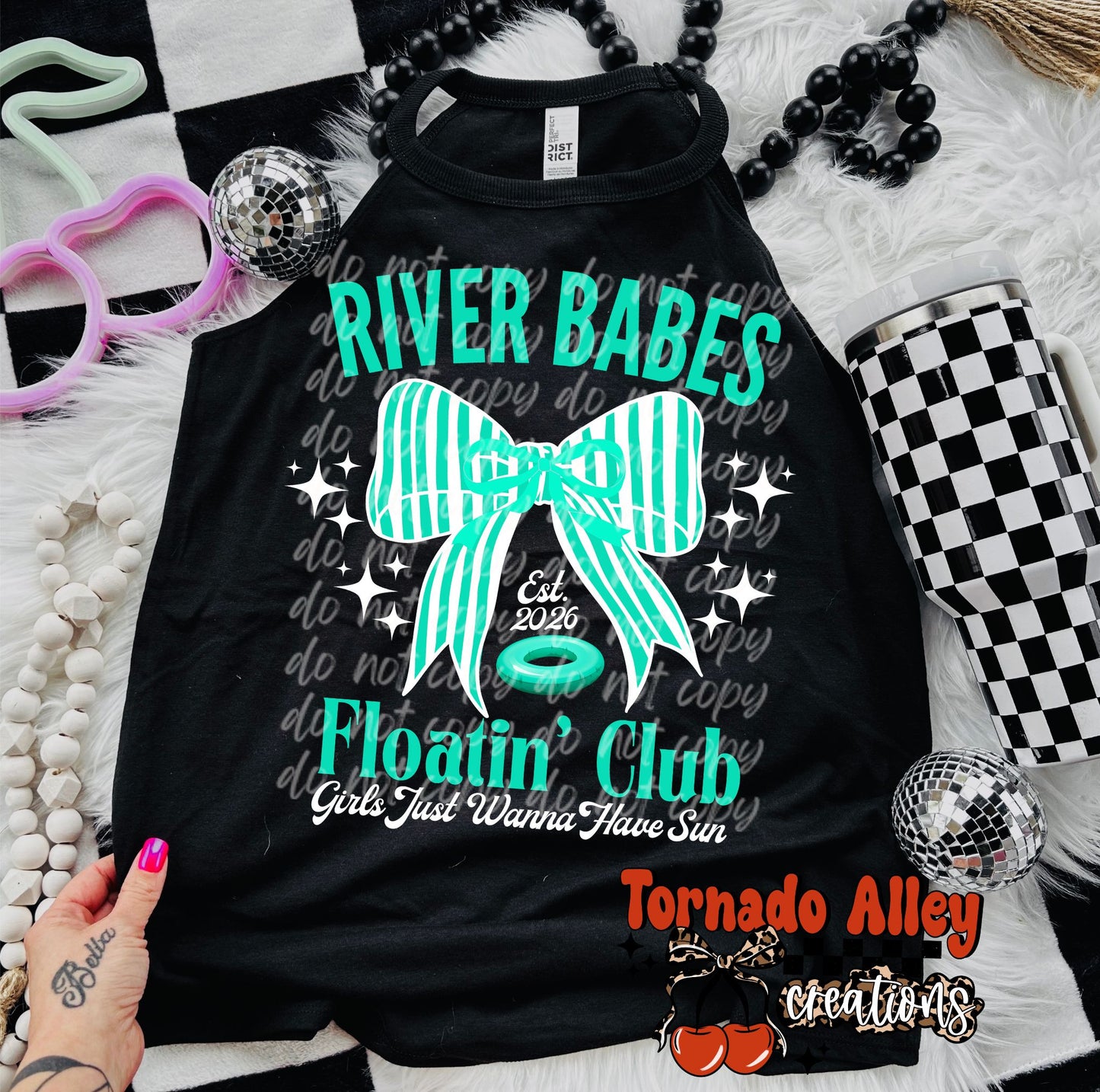 River Babes Floatin Club Tank