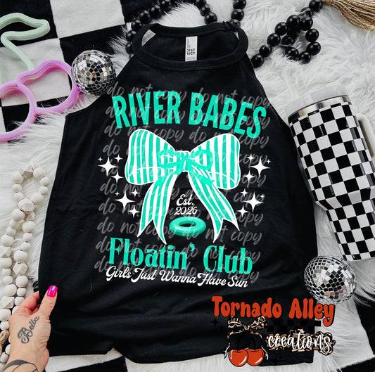 River Babes Floatin Club Tank