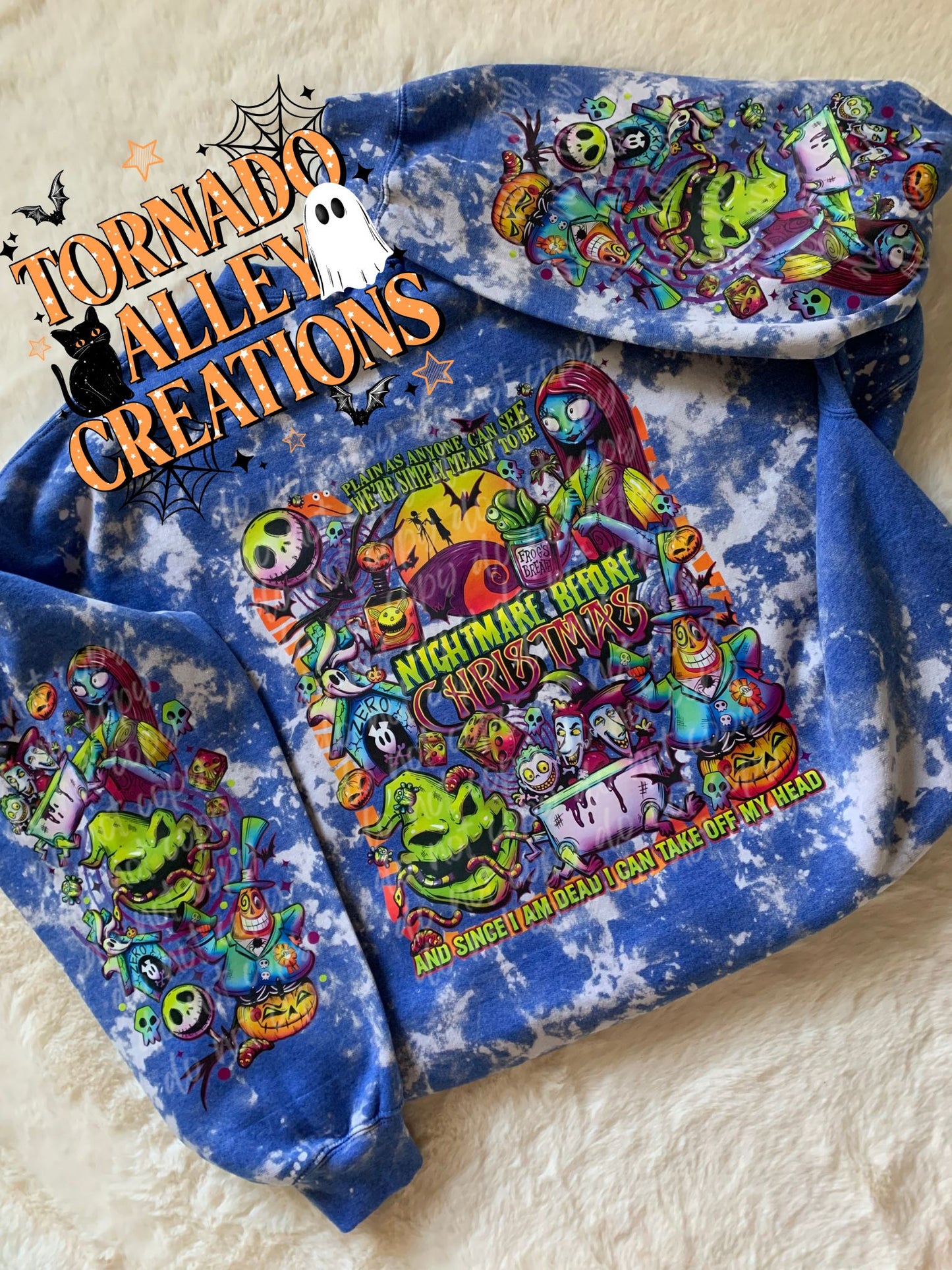Neon Nightmare Christmas Crewneck
