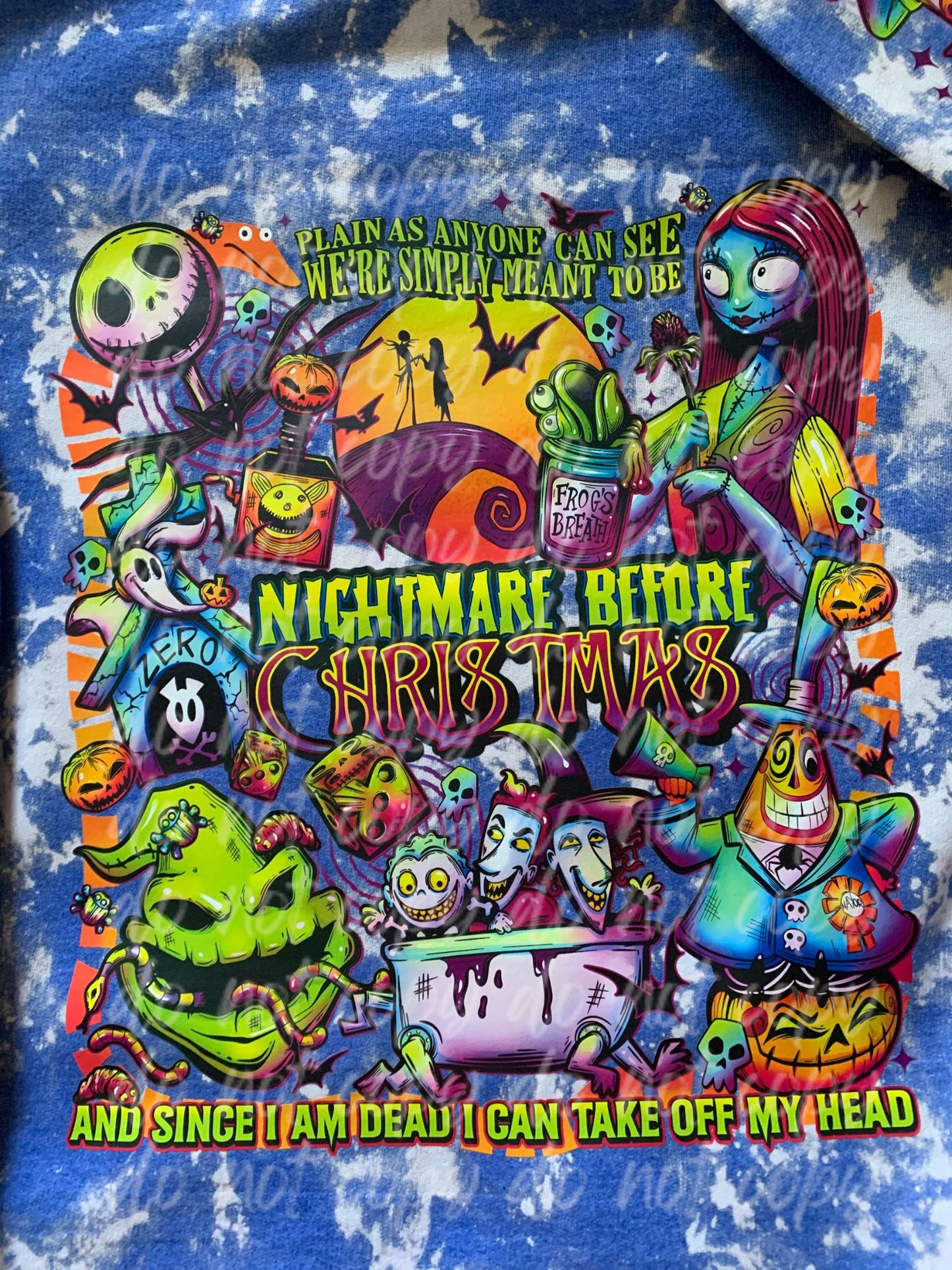 Neon Nightmare Christmas Crewneck