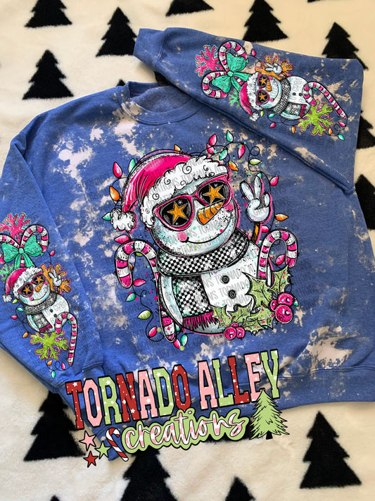 Snowman Doodle Crewneck