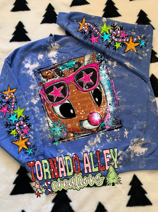 Cute Winter Reindeer Crewneck