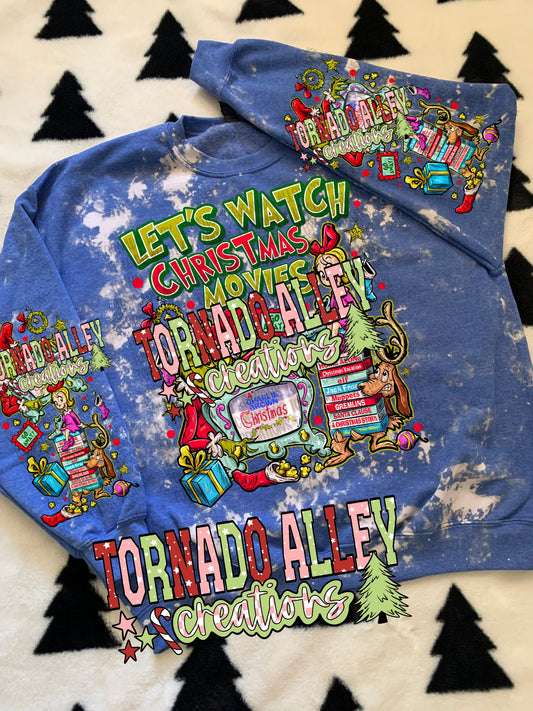 Let's Watch Christmas Movies Crewneck