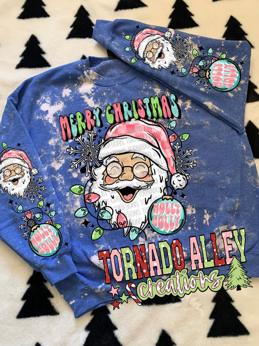 Holly Jolly Santa Crewneck