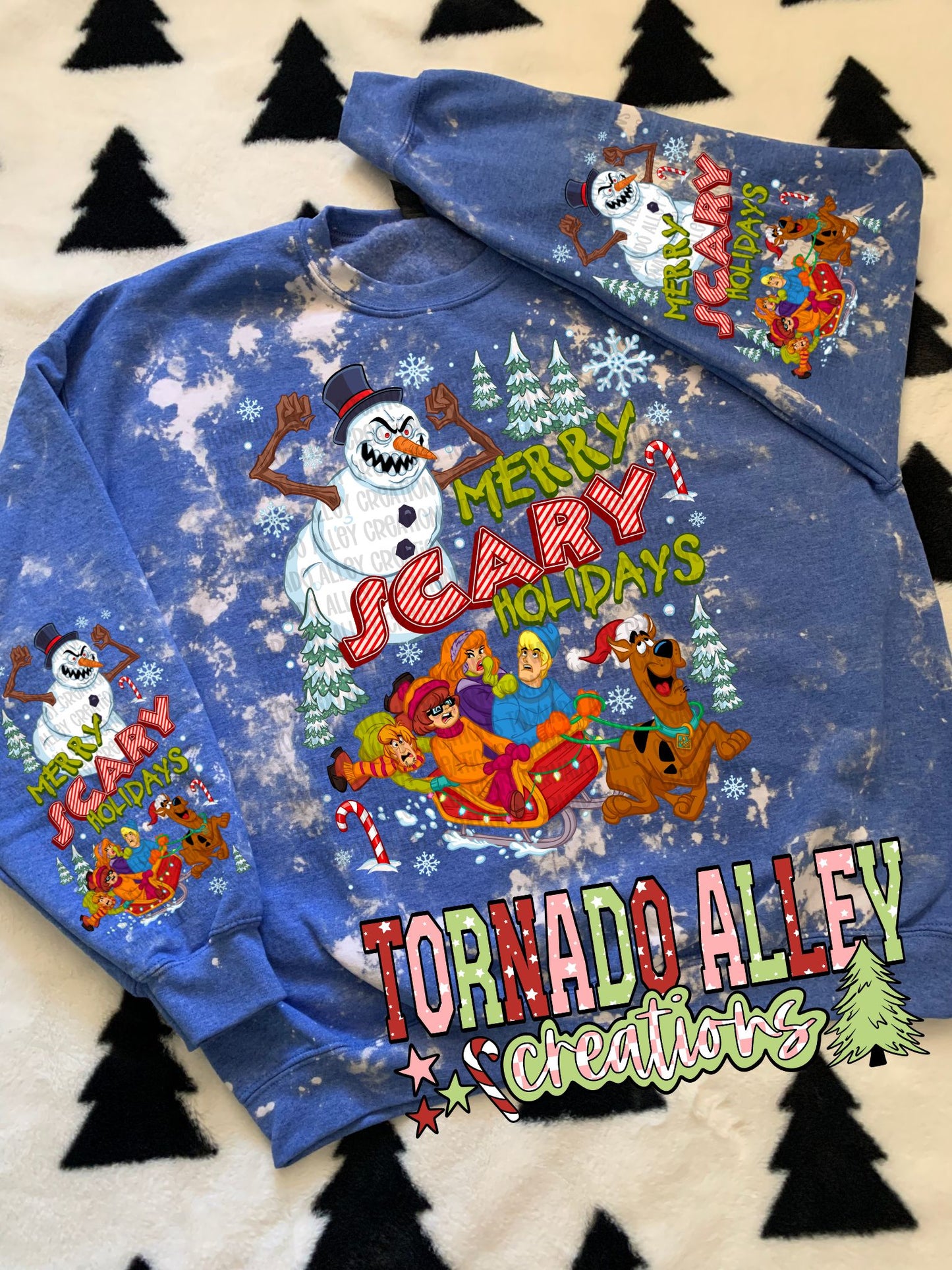 Merry Scary Christmas Crewneck