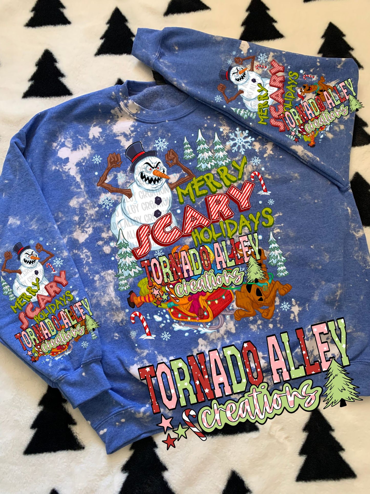 Merry Scary Christmas Crewneck