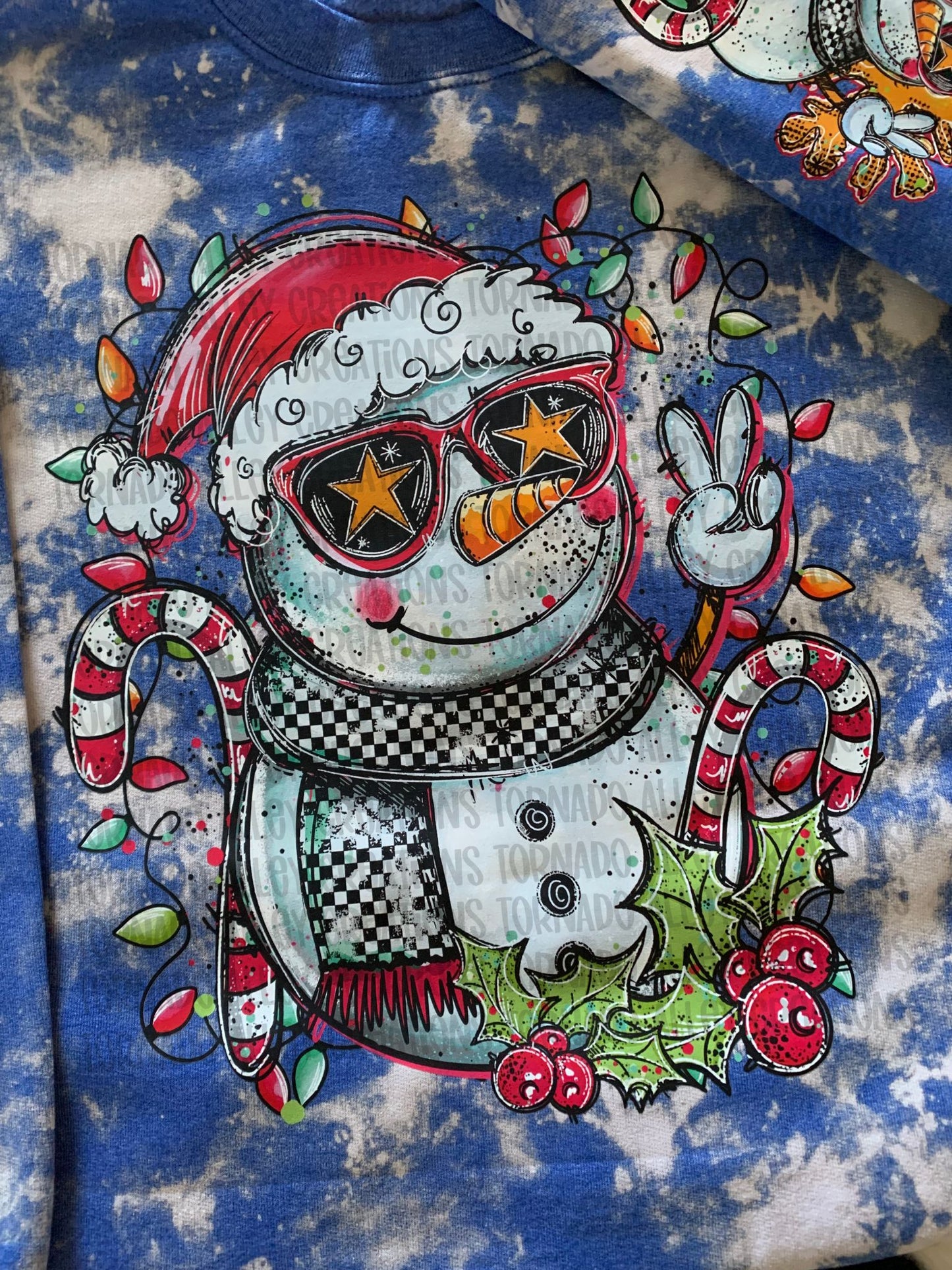 Snowman Doodle Crewneck