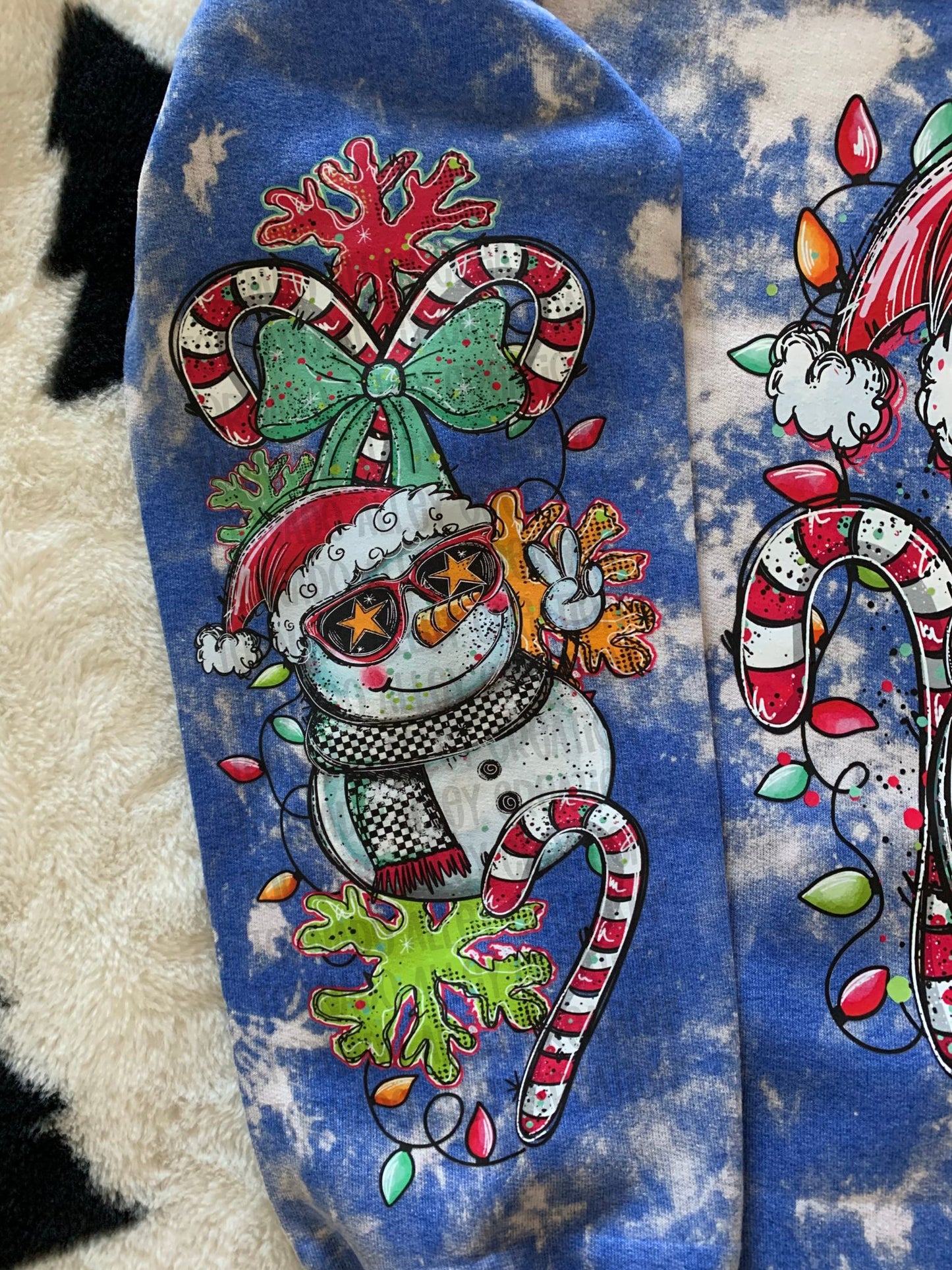 Snowman Doodle Crewneck