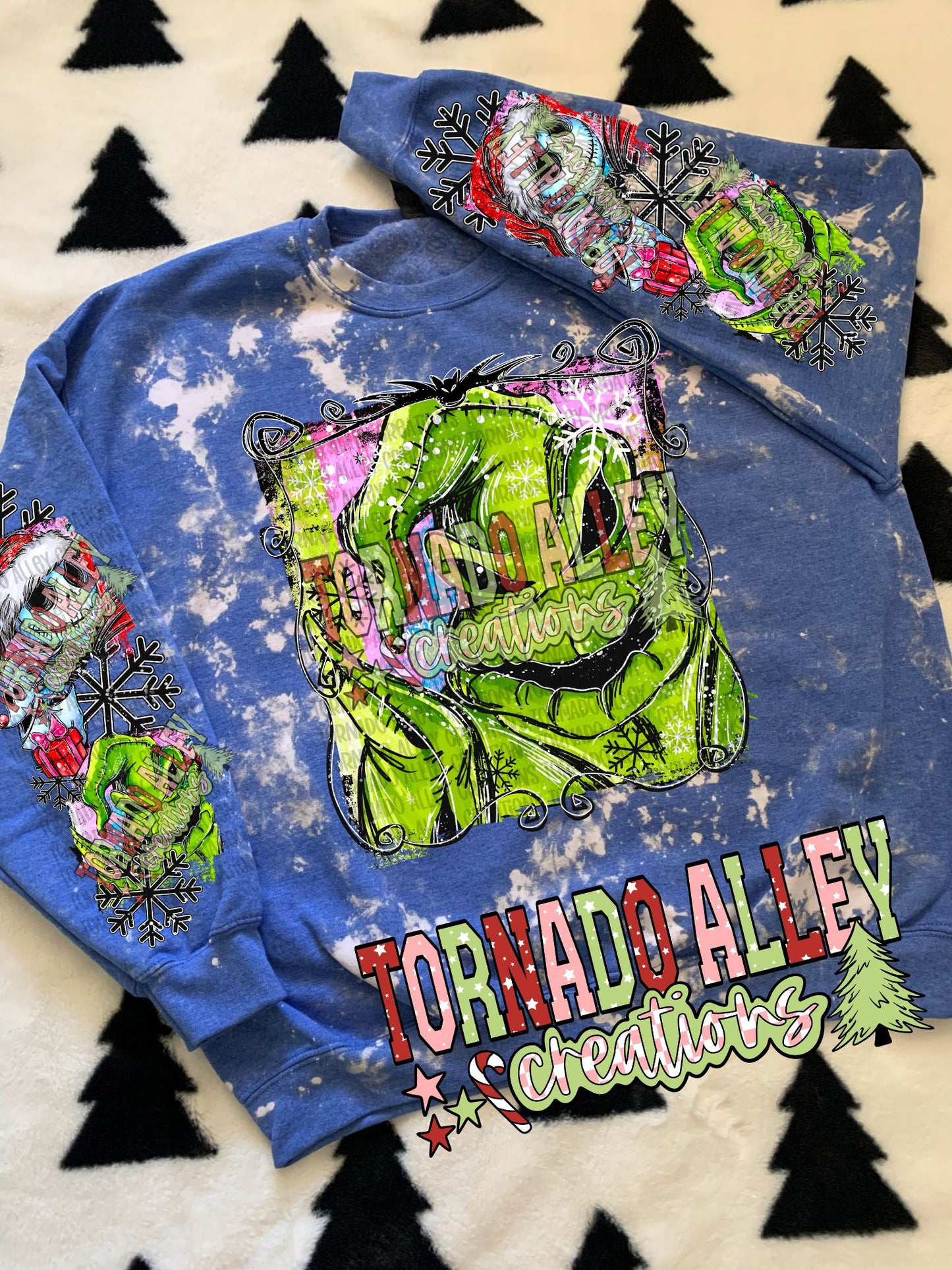 Spooky Brushstroke Crewneck