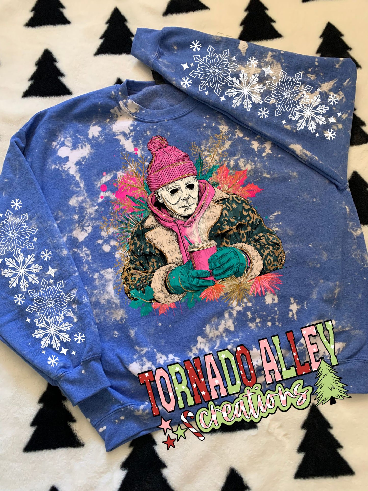 Spooky Boho Slasher Crewneck