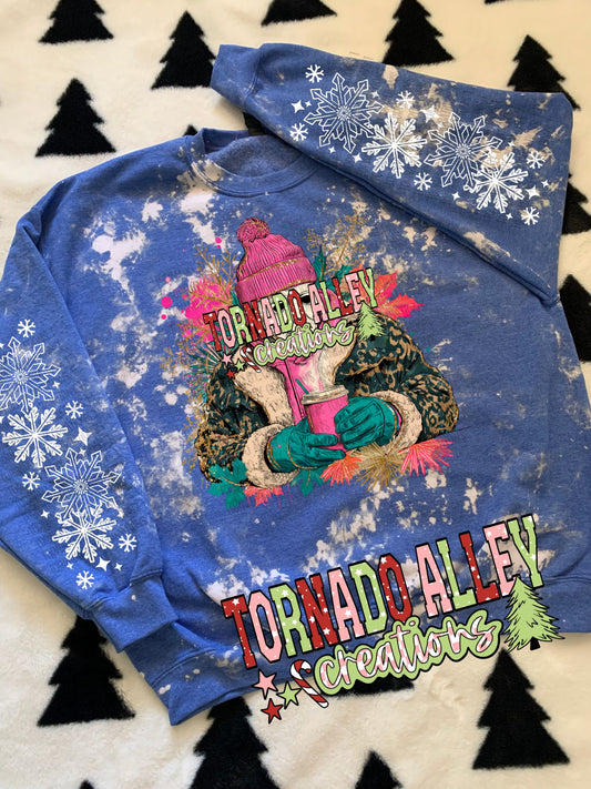 Spooky Boho Slasher Crewneck