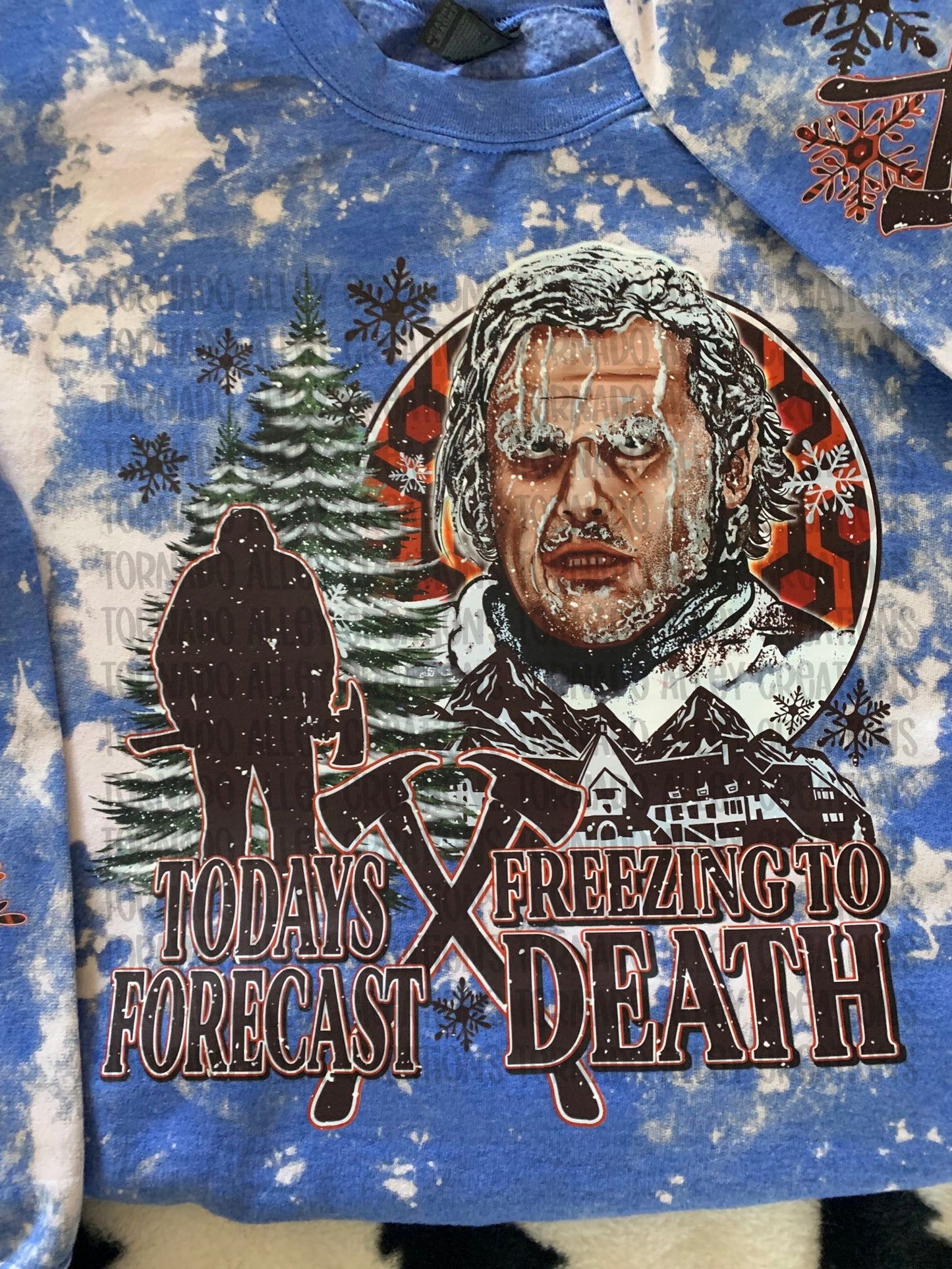 Todays Forecast Freezing Crewneck