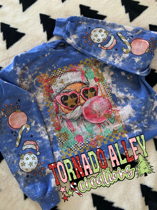 Bubblegum Santa Crewneck