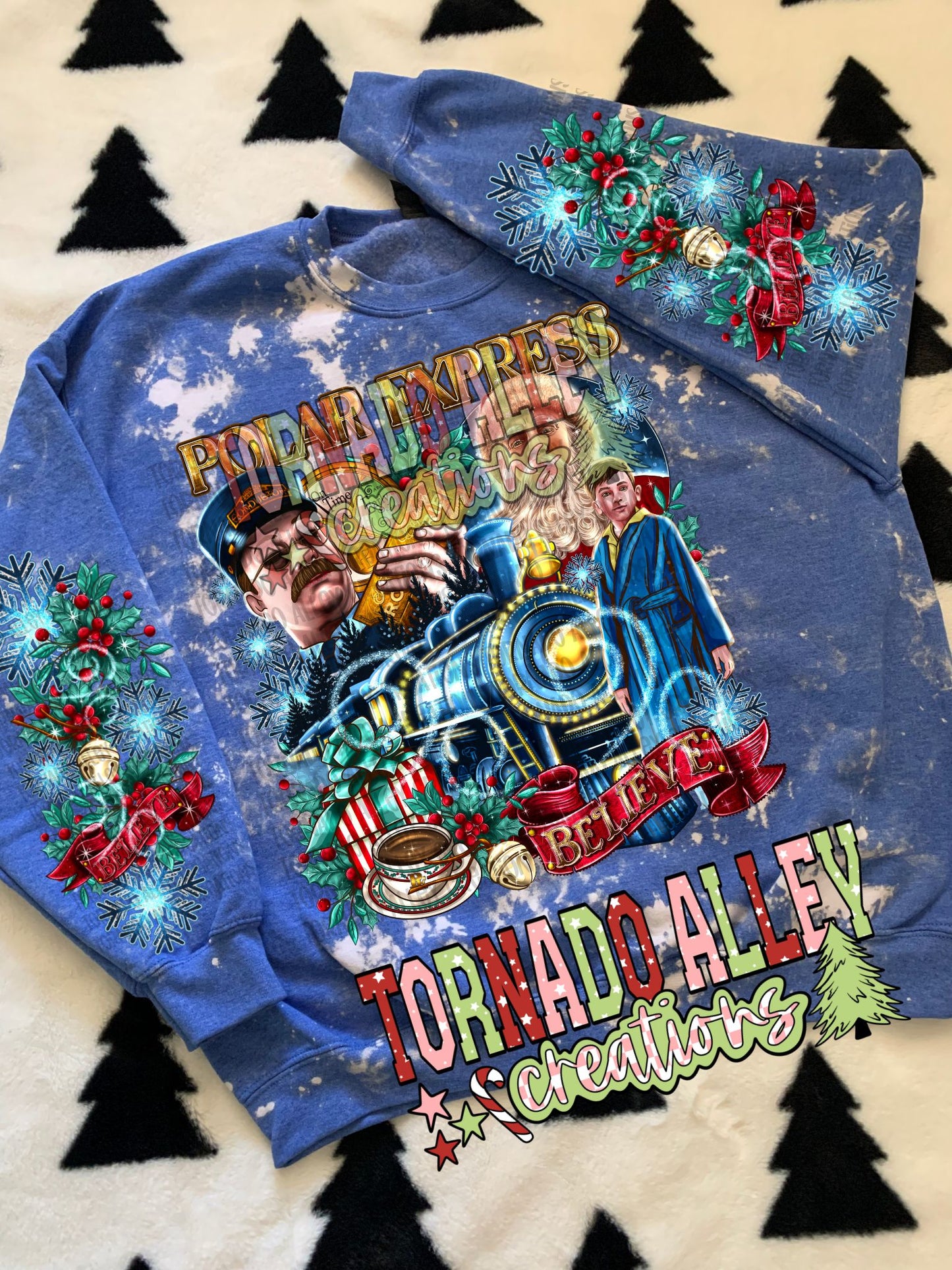 Christmas Train Crewneck