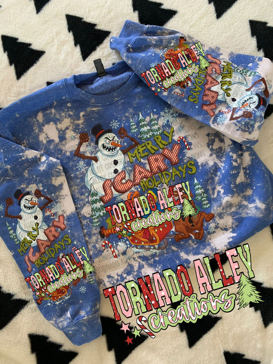 Merry Scary Christmas Crewneck