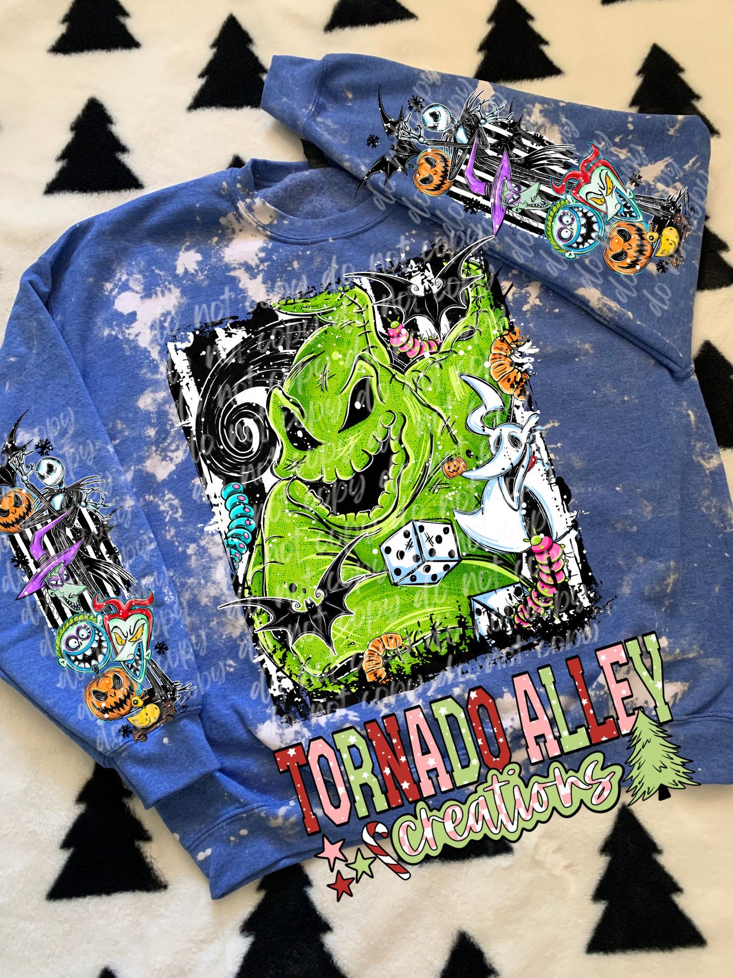 Spooky Christmas Monster Crewneck