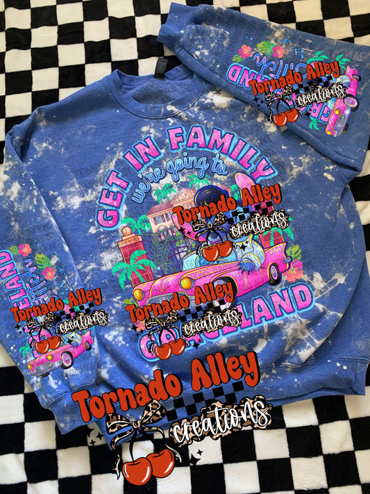 Funny Blue Guy Crewneck
