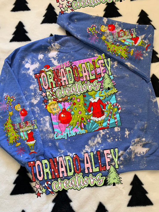 Green Guy Christmas Crewneck