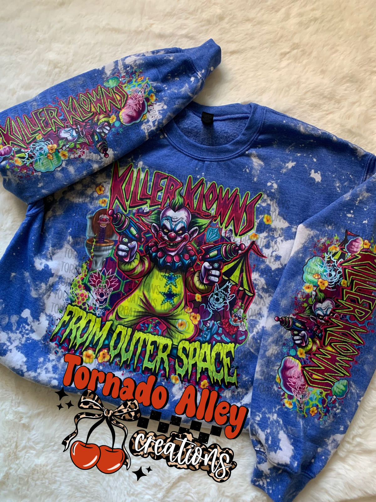 Spooky Space Clown Crewneck