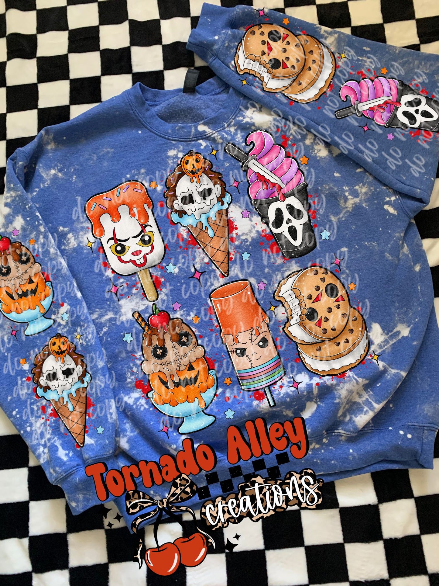 Spooky Summer Ice Cream Crewneck