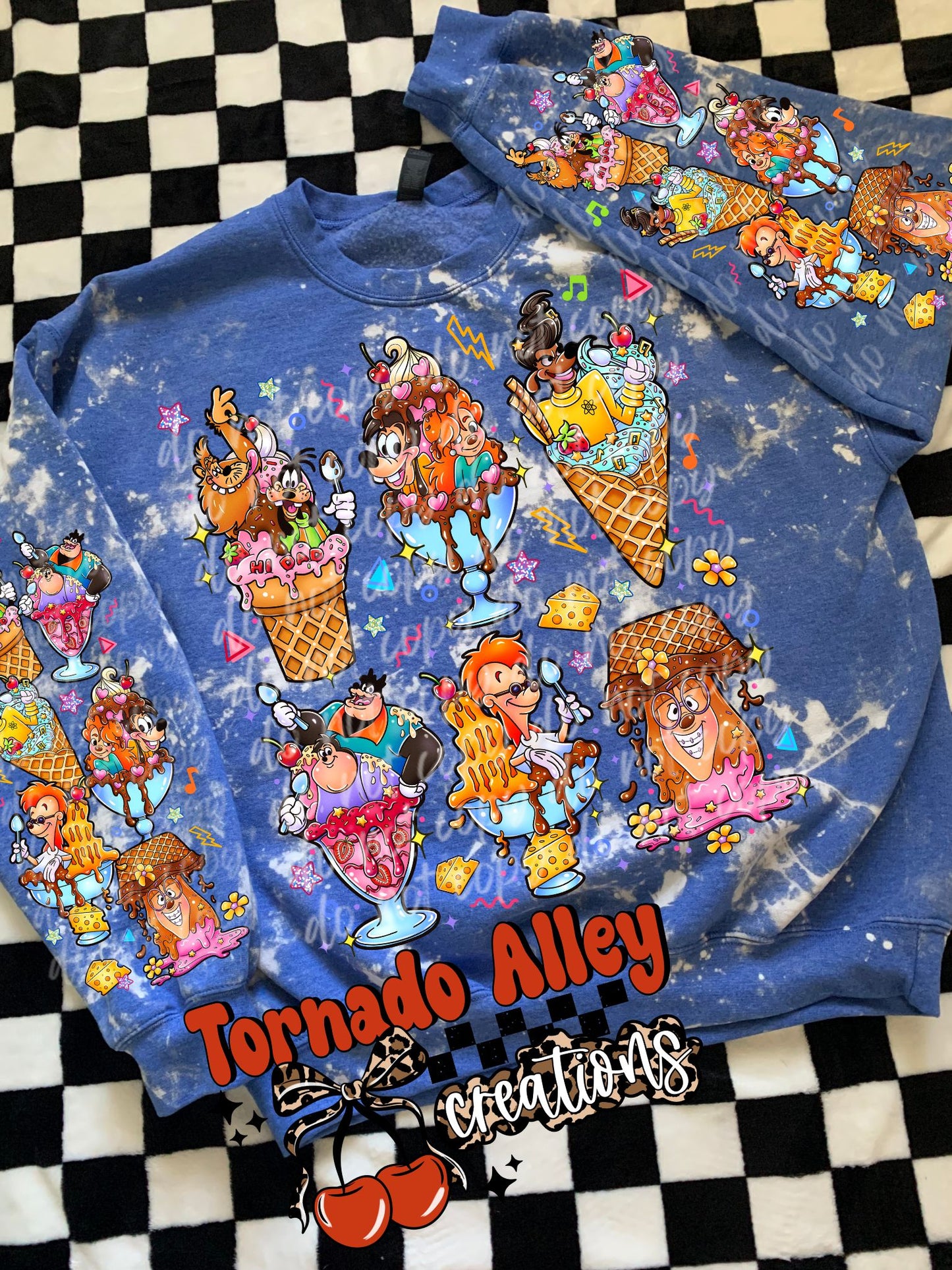 Silly Ice Cream Crewneck