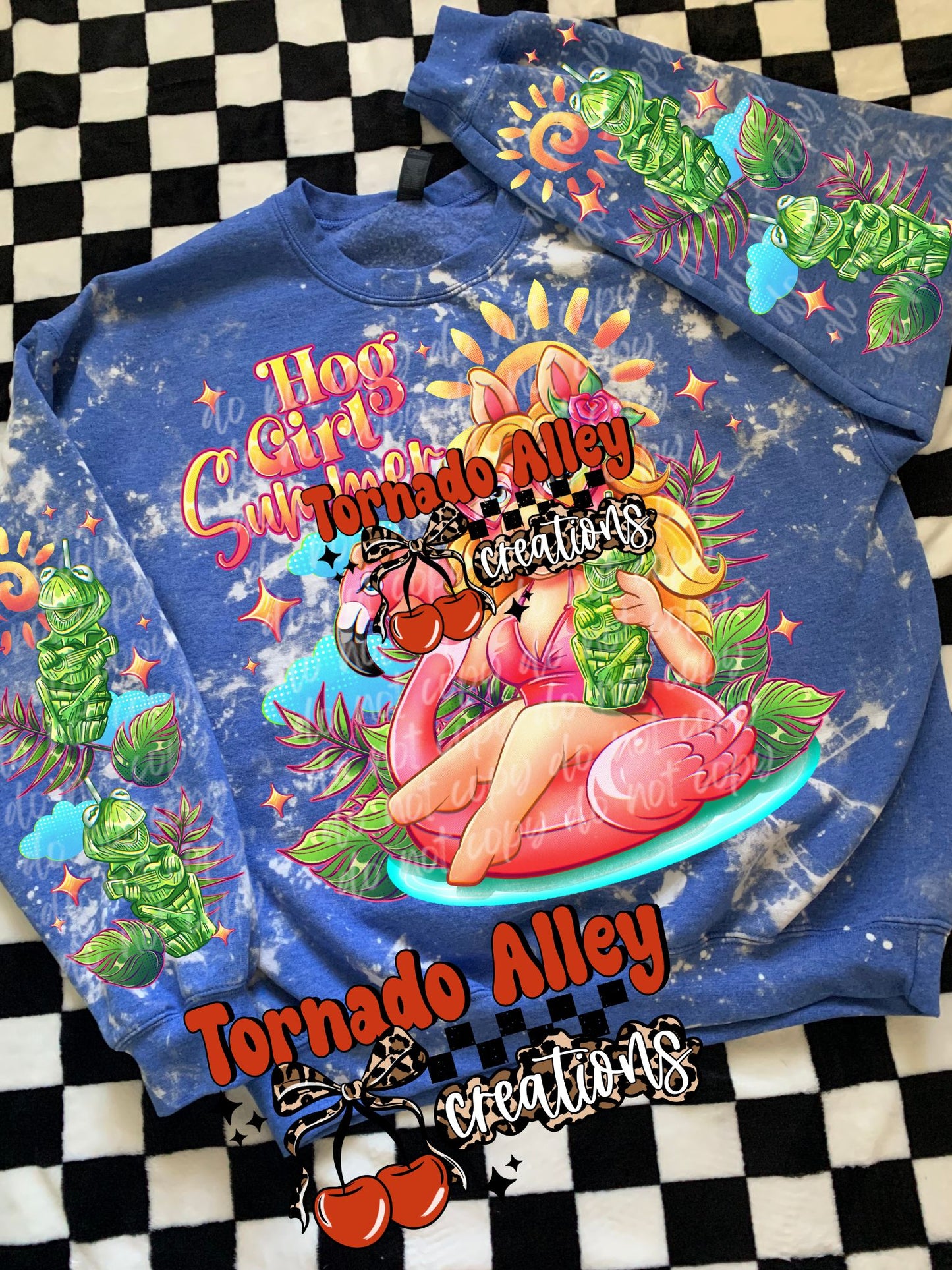 Hog Girl Summer Crewneck