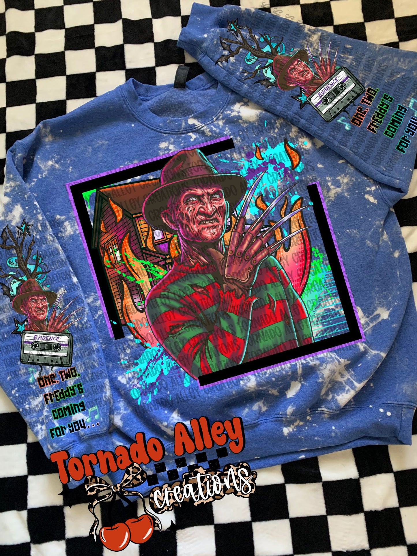 Neon Nightmare Crewneck