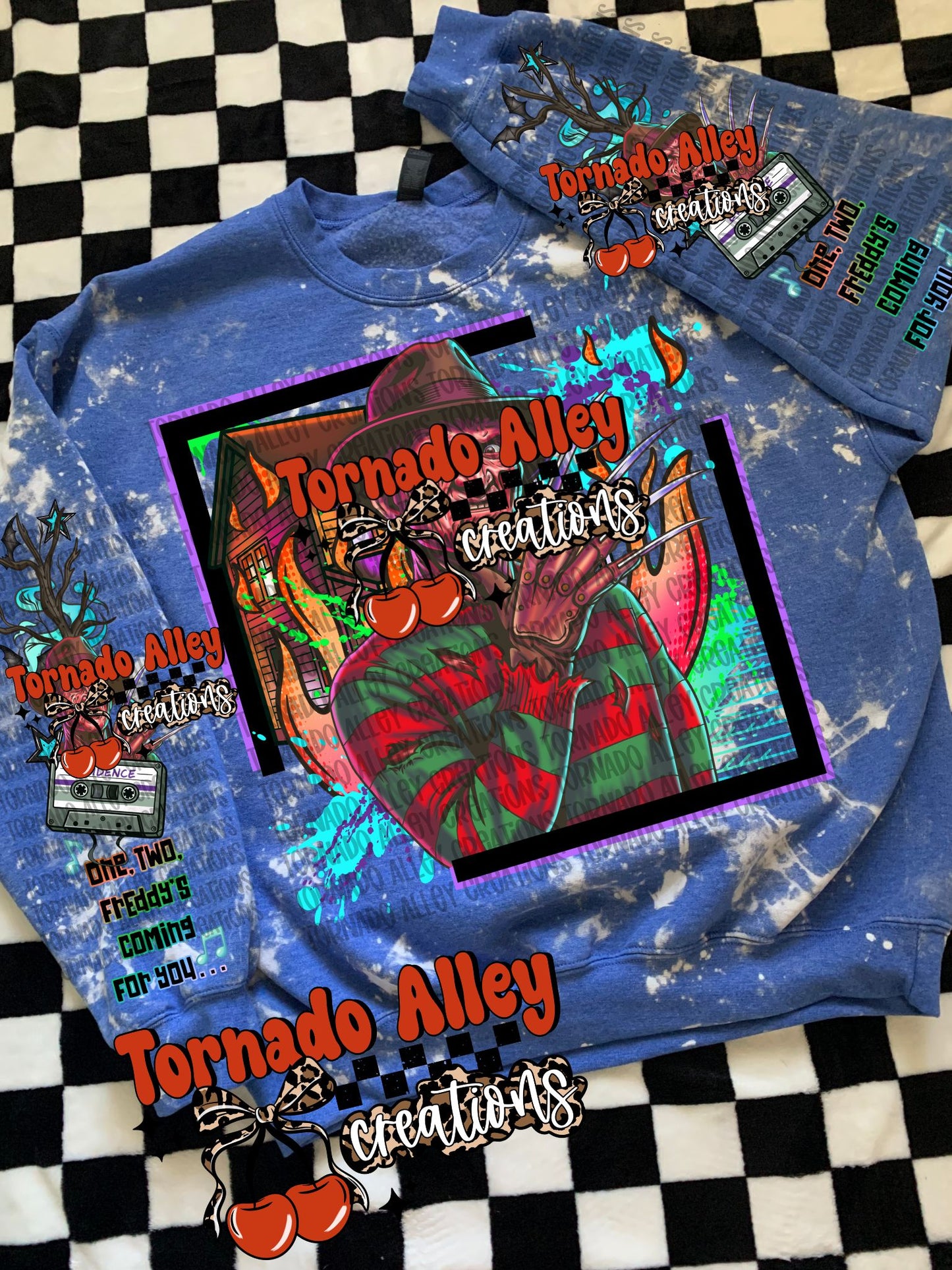 Neon Nightmare Crewneck