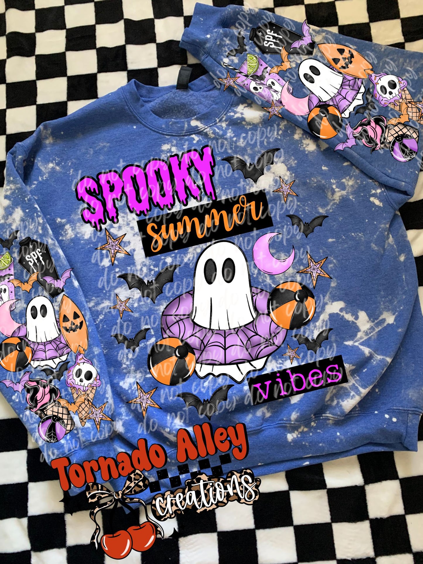 Spooky Summer Vibes Crewneck