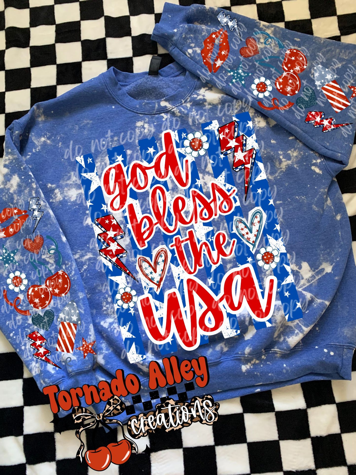 God Bless The USA Crewneck